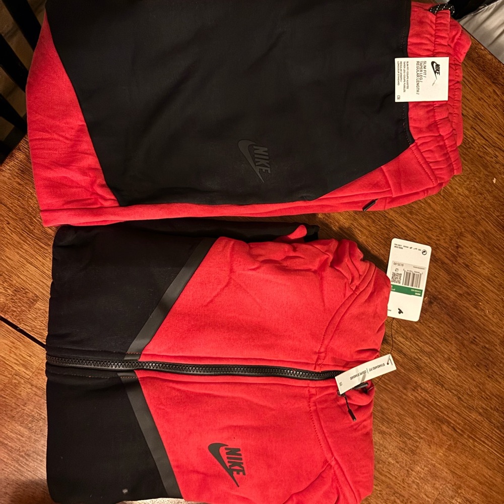 Nike Red and Black Lightweight Jacket